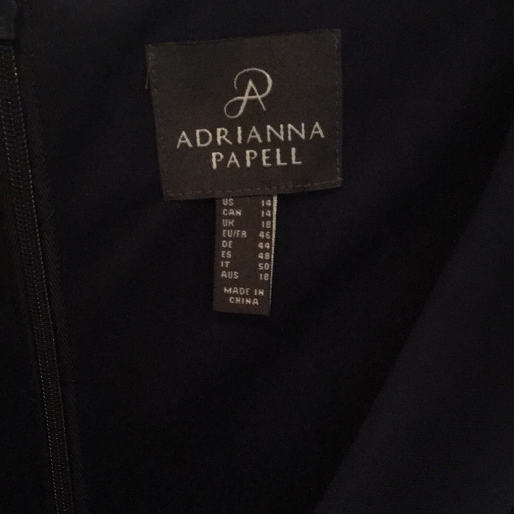 Adrianna Papell Hi-Low formal evening dress - Picture 4 of 8